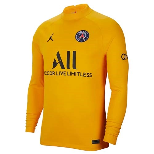 Thailandia Maglia Paris Saint Germain Portiere 21/22 Giallo